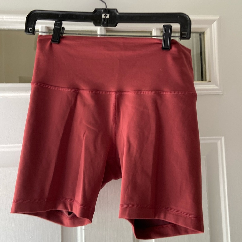 Lululemon Align shorts 6”, sz 10 cinnamon